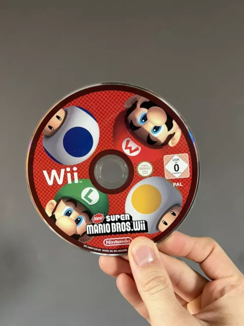New Super Mario Bros Nintendo Wii PAL Disc Only