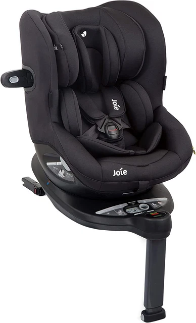 Joie i-Spin 360 i-Size Group 0+/1 Swivel Safety Child Car Seat Isofix - Coal