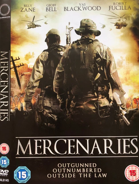 MERCENARIES DVD WAR Movie Billy Zane 2011 Action Hostage Rescue