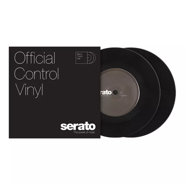 Serato - 7" Control Vinyl (Pair) Black