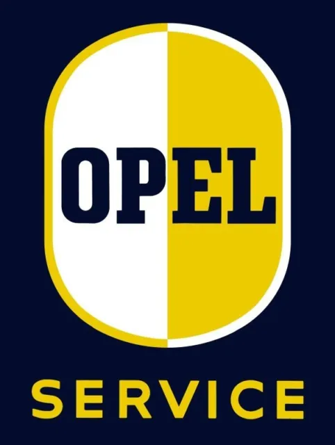 Adam Opel Automobile Service NEW Metal Sign 24"x30" USA STEEL XL Size 7 lbs