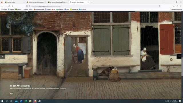 2 biglietti elettronici mostra/mostra Vermeer Rijksmuseum Amsterdam, 04.04. 17:15 4