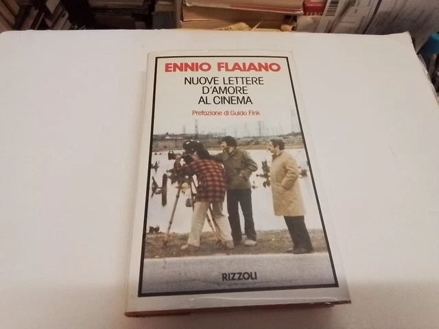 ENNIO FLAIANO-NUOVE LETTERE D'AMORE AL CINEMA-RIZZOLI-1990, 8s24