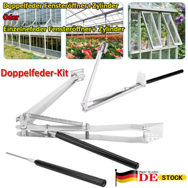 AUTOMATISCHER FENSTERÖFFNER FENSTERHEBER für Belüftung Gewächshaus