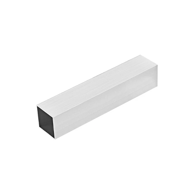 6063 Alluminio Quadrato Tubo 40x40x1mm Parete Spessore 200mm senza saldatura