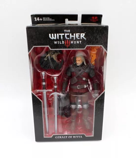 The Witcher 3 Wild Hunt Geralt Of Rivia Action Figure Collectible New Sealed