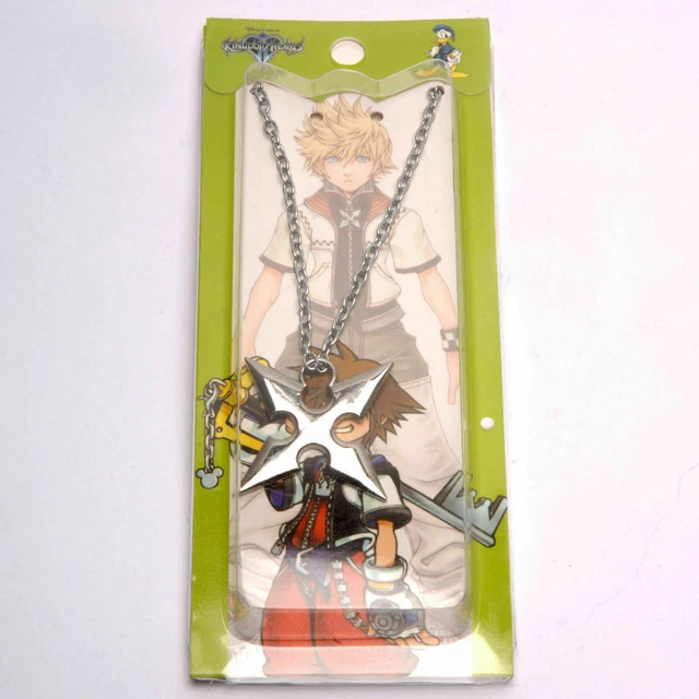 NEW Kingdom Hearts Roxas Cross Necklace Hot 2