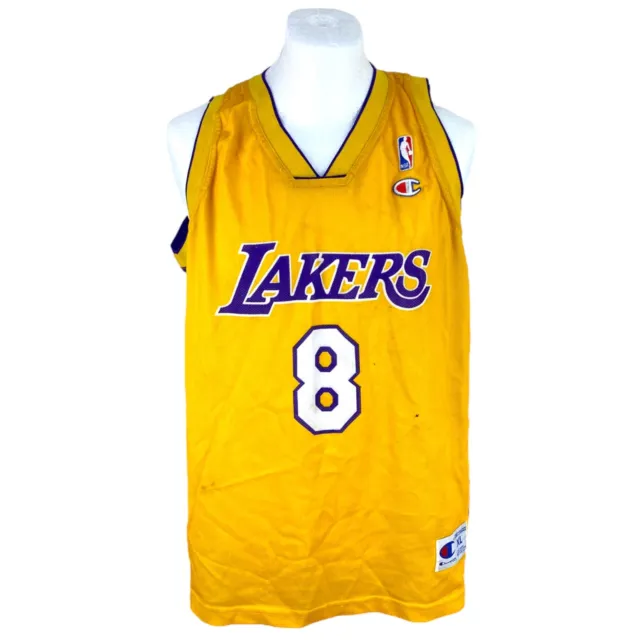 Lakers Vest Byant Vintage Champion USA Basketball Jersey Sports Wear Retro