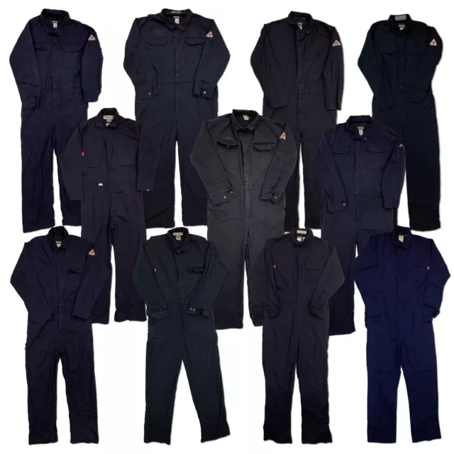 FR Clothes Flame Resistant Work Coveralls Industrial Uniform Bulwark Reed Misc
