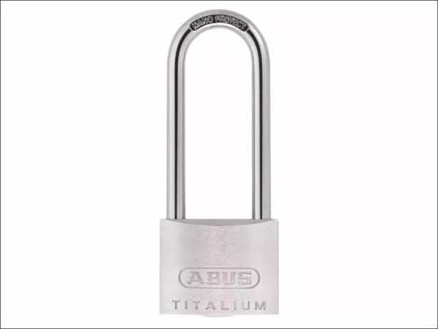 ABUS - Cadenas TITALIUM  de 64TI / 30mm, manille longue de 60mm à clé identique