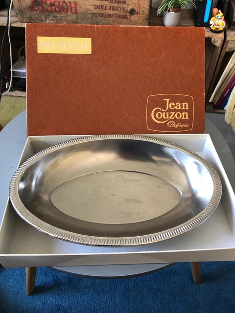 SEAU A GLAÇONS EN INOX JEAN COUZON HAUTEUR 14,5 cm + Cuillère à glaçons