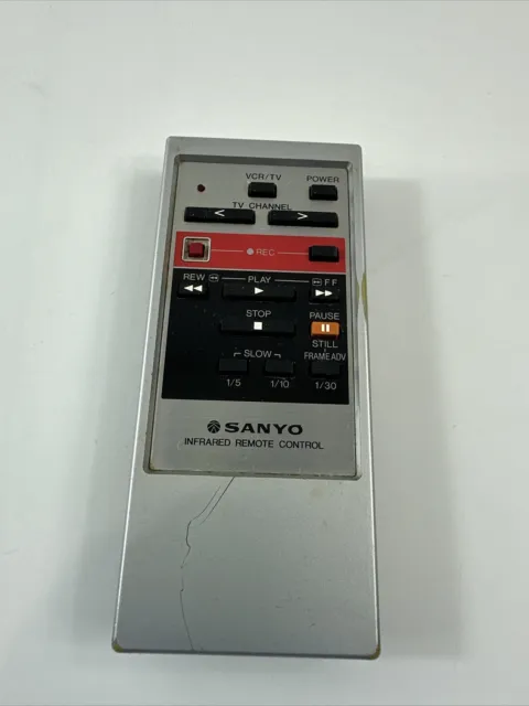 Sanyo Infrared Remote Control Made In Japan  381018 Rare