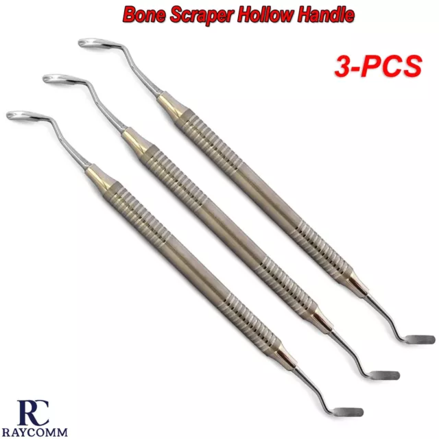 Surgical Bone Grafting Scraper Hollow Handle Scaler Implant Dental Instruments