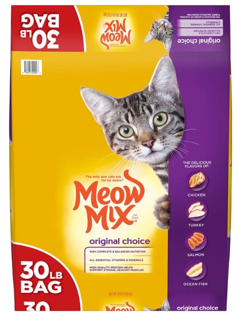 Mezcla Maullido 2927452099 Elección Original Pollo Pavo Salmón y Océano Pez Gato Comida