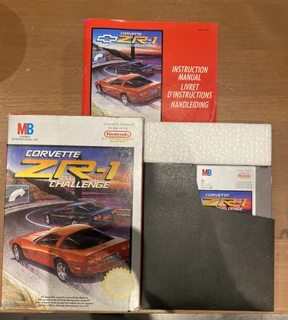 Nintendo NES Corvette ZR-1 Challenge,  Très Bon état