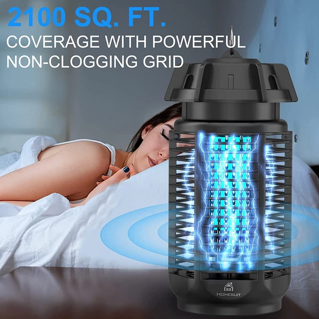 Electric Insect Mosquito Fly Killer Bug Zapper UV Pest Catcher Trap US Stock