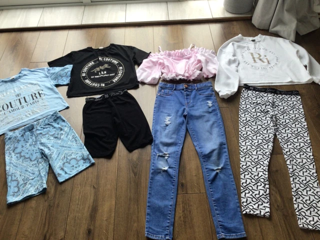 Bundle girls spring summer clothes age 9-10 years All River Island 14