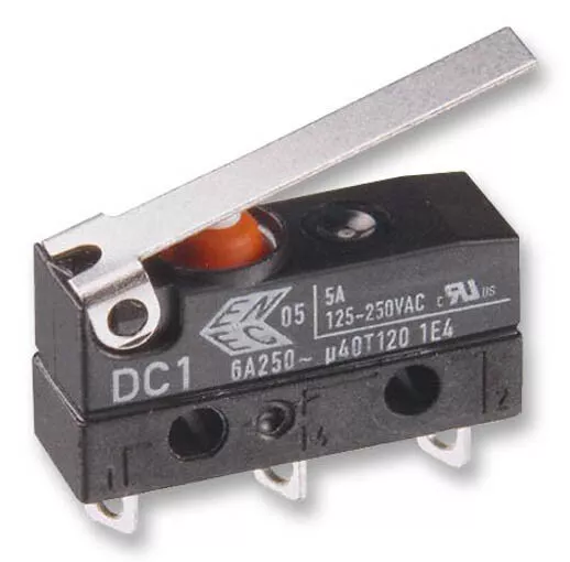 Dc3C-A1Lb Zf Electronics Microswitch, Spdt, Short Lever