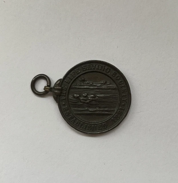 RARE! VINTAGE 1904 Royal Life Saving Society Bronze Medal Original Case
