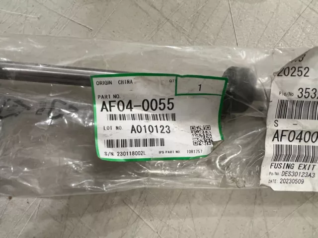 AF04-0055 AF040055 Fusing Exit Roller