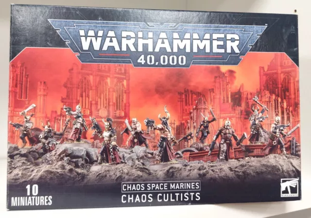 Warhammer 40000 Chaos Space Marines CHAOS CULTISTS single models