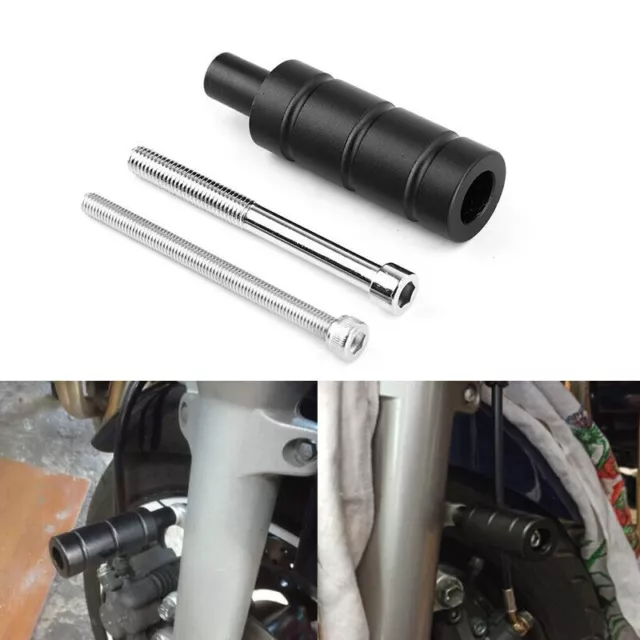 M6 M8 Fender Fork Mount Headlight Tail Spot Light Bracket Black Motorcycle T7