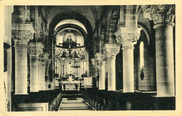 Carte GLUX EN GLENNE Intérieur de l'église
