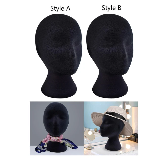 Tête de Mannequin Modèle Stand Rack Tête de Mannequin pour Casque Lunettes