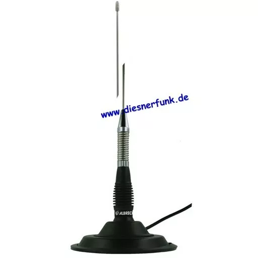 Albrecht  ML 130 CB Magnet Antenne 5/8 Lambda 200Watt 115cm PL Magnetfuß 6330