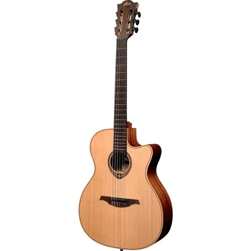 Lâg - Tramontane N170 Country Auditorium Slim Cutaway Electro