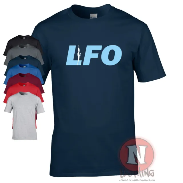 LFO t-shirt Techno old school dance rave music Electronica bleep and bass EDM