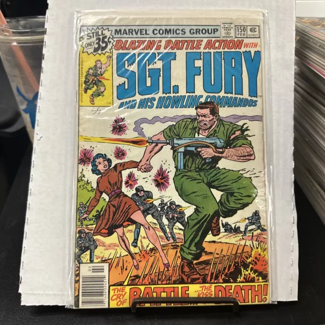 1979 Marvel Comics SGT Fury And His Howling Commandos #150 VF/VF+