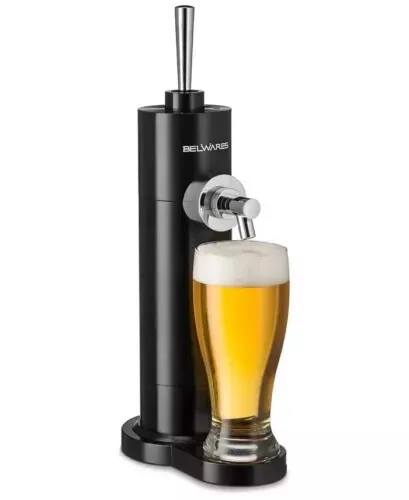 BELWARES FIZZICS DRAFTPOUR PORTABLE Can BEER DISPENSER Tap Battery Operated PUB