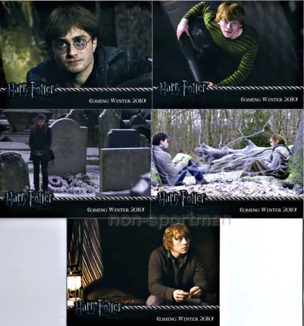 Harry Potter Deathly Hallows Part One Promo 1,2,3,4,5 Set