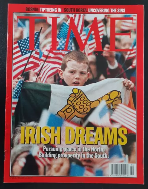 Irish Dreams Peace North South Korea Bosnien Time Magazine 1995 December 11