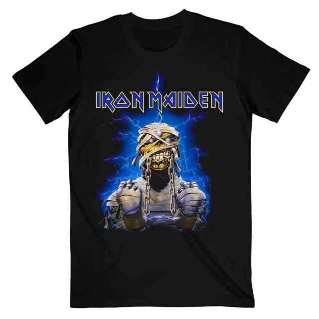 Iron Maiden Powerslave Mummy T-Shirt Black New