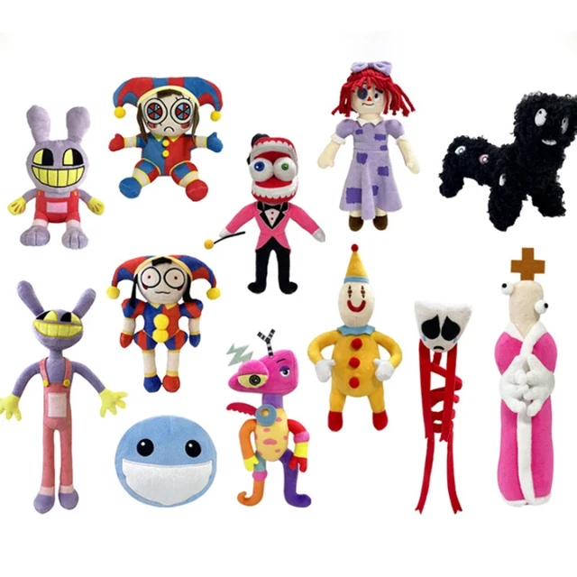 Peluche Amazing Digital Circus - Pomni E Jax 11 Pollici, Peluche Bambola Per Regali - Foto 9