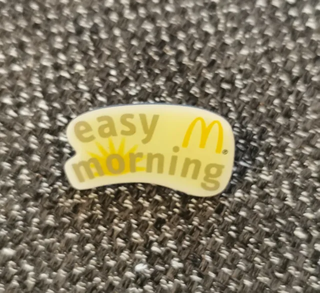 Mc Donalds Pin Easy Morning