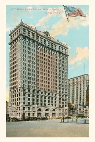 Vintage Journal Whitehall Building, New York City 9781669508502 | Brand New
