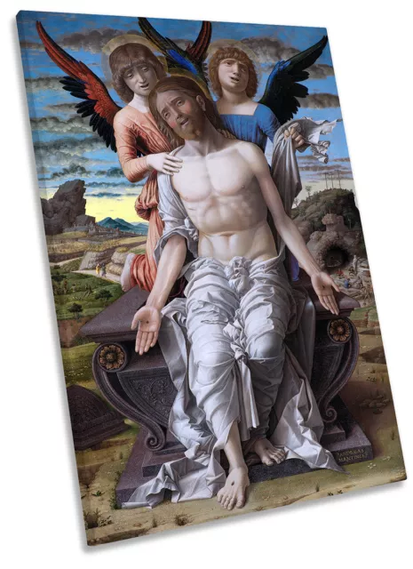 Andrea Mantegna Cristo Sofferente Quadro TELA PARETE ARTE Stampa Ritratto