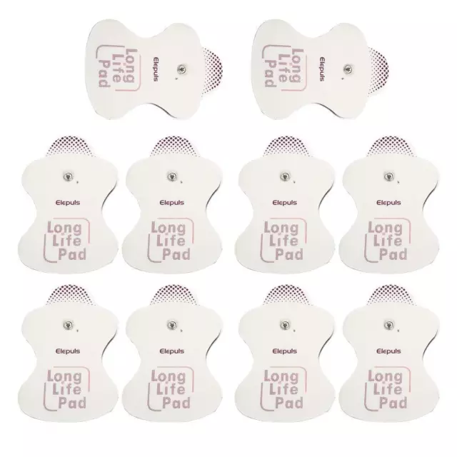 Elektroden Ersatz Pads, 10 Stück/Set Zubehör für Elektromassagegeräte