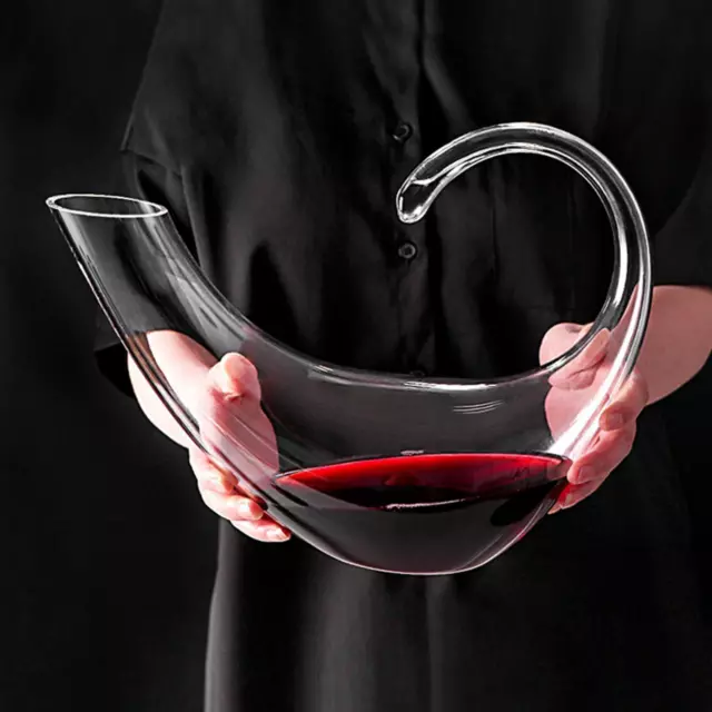 Aérateur de  de verrerie créative de décanteur de vin en verre pour