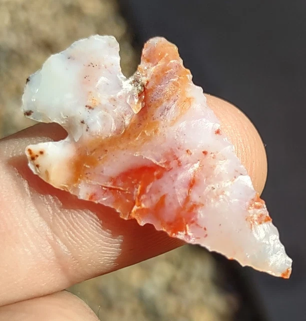 Modern Arrowhead 1&3/8" New Mexican Chalcedony