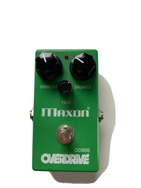 Effektgerät E-Gitarre Maxon OD808 Overdrive Effektgerät Effekt E-Gitarre Gitarre