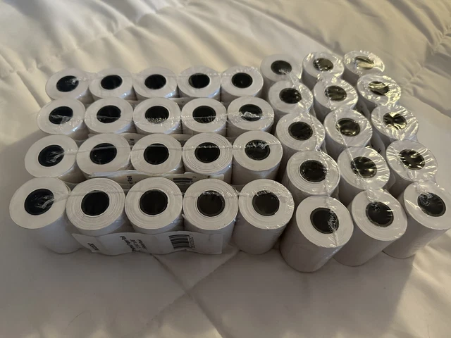 New PM Company  One Ply Thermal Paper Roll 2 1/4" X 55' 7 Rolls Pack Calculator