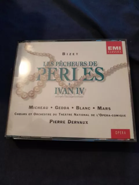 Bizet - Les Pecheurs De Perles + Ivan Iv. Pierre Dervaux. Box 2 Cd Emi