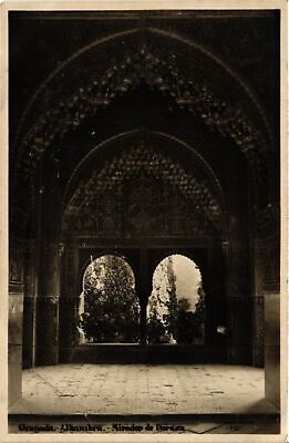 CPA AK GRANADA Alhambra Mirador de Daraxa SPAIN (743899)