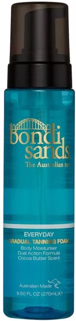 3 x Bondi Sands Everyday Gradual Tanning Foam 270ml