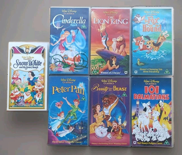 walt-disney-classics-7-x-vhs-collection-cinderella-snow-white
