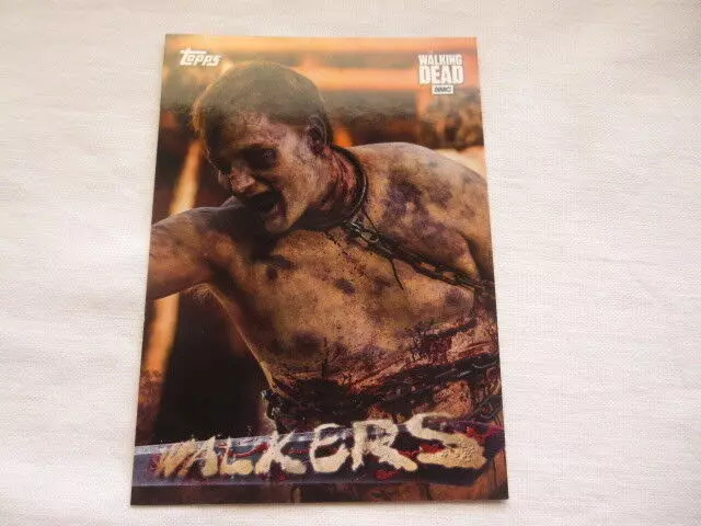 The Walking Dead Season 7 Walkers Chase Card W-4